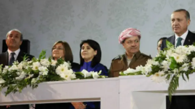 بارزانی و اردوغان