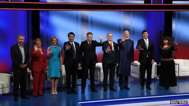 Candidatos a la presidencia