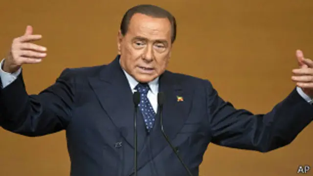 Выступление Сильвио Берлускони на национальном совете "Народа свободы"