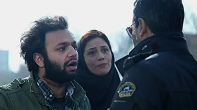 صابر ابر در نمایی از فیلم گس