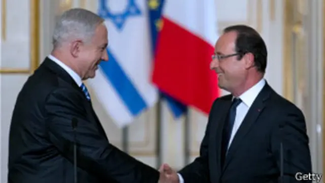 ښاغلی اولاند به د اسراييلو له ولسمشر او لومړي وزير سره د ایران د اتومي پروګرام په اړه وغږېږي