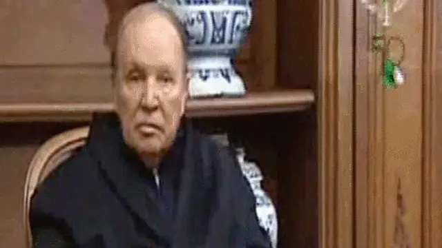 Le président algérien Abdelaziz Bouteflika