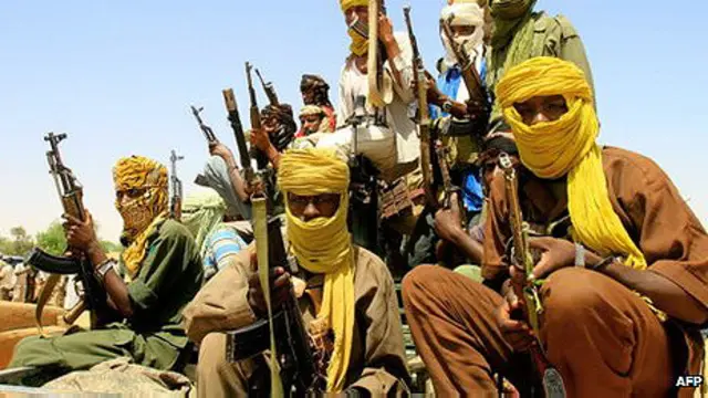 ينشط المتمردون في دارفور وجبال النوبة والنيل الأزرق