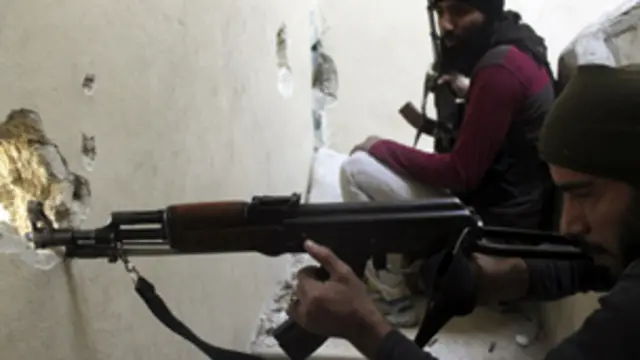 مسلحو المعارضة السورية في حلب