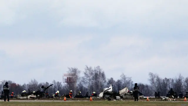 Место катастрофы "Боинга"