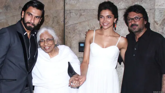  रणवीर सिंह, लीला भंसाली, दीपिका पादुकोण, संजय लीला भंसाली