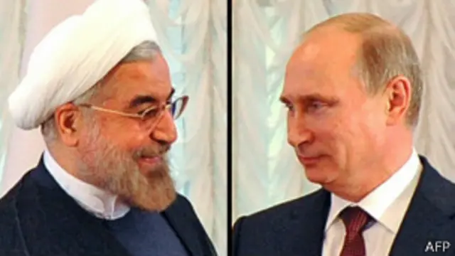 آقای پوتین و آقای روحانی تلفنی گفت‌و‌گو کرده‌اند