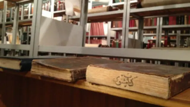 نسخه‌های نفیسی از کتاب‌های فارسی در کتابخانه ملی گرجستان نگهداری می‌شود