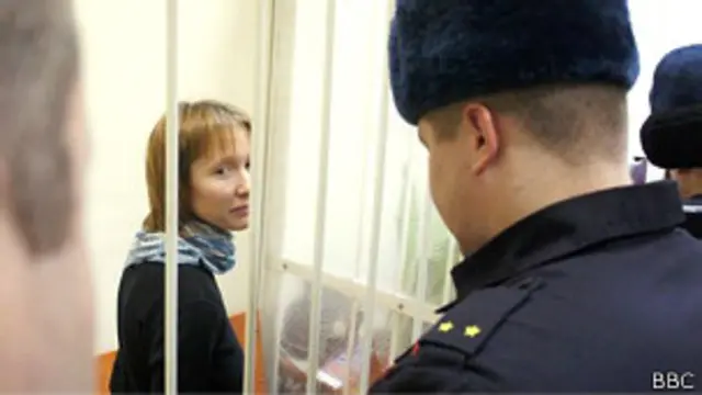 Activista rusa de Greenpeace