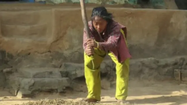 الأوضاع في قرية راجندرا متواضعة للغاية