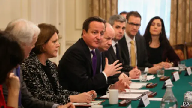 Дэвид Кэмерон говорит с руководителями крупных интернет-компаний