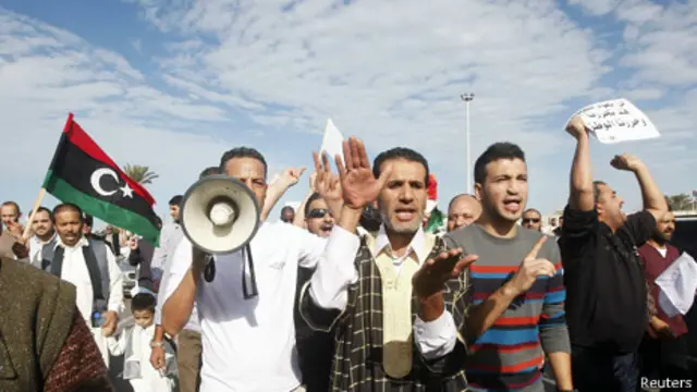 Protestas en Libia