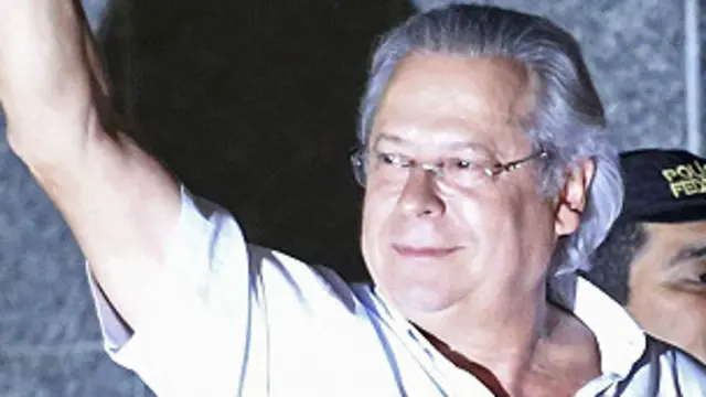 Exministro brasileño José Dirceu.