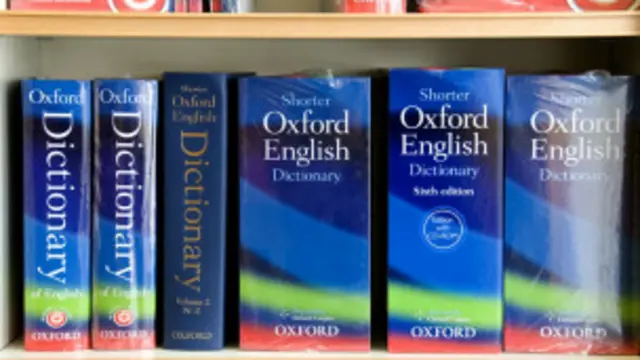 牛津词典每年都收入一些流行的新词