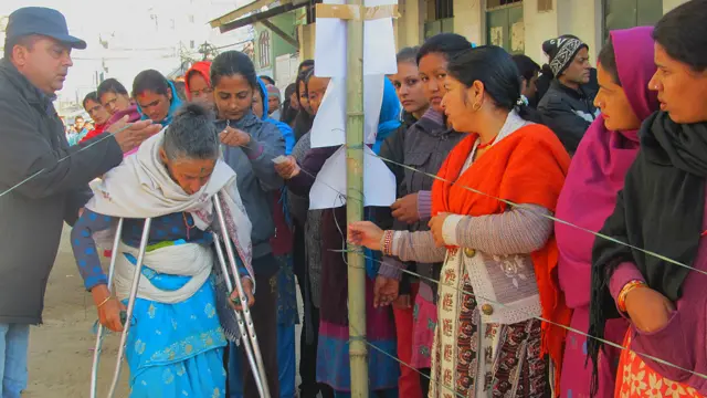 एकजना असक्त मतदाता