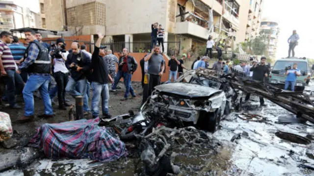 Взрыв у посольства Ирана в Ливане