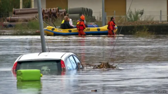 Наводнение на Сардинии