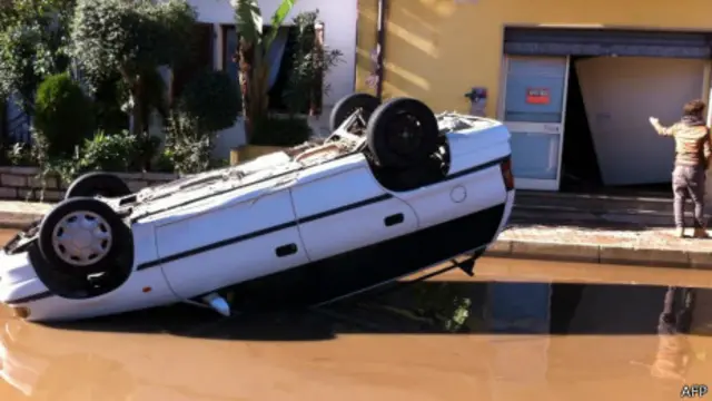 Наводнение на Сардинии