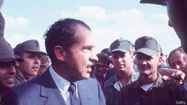 Ex presidente de EE.UU. Richard Nixon