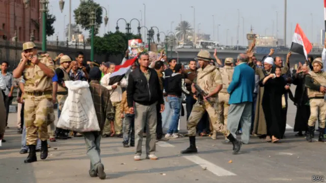 تتزامن المتظاهرات مع ذكرى "أحداث محمد محمود"