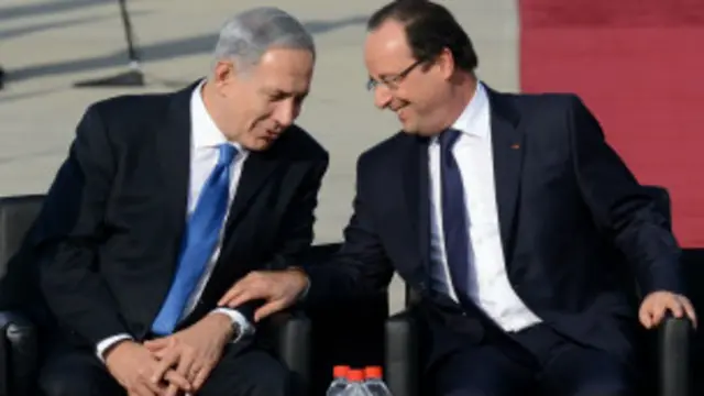Олланд и Нетаньяху