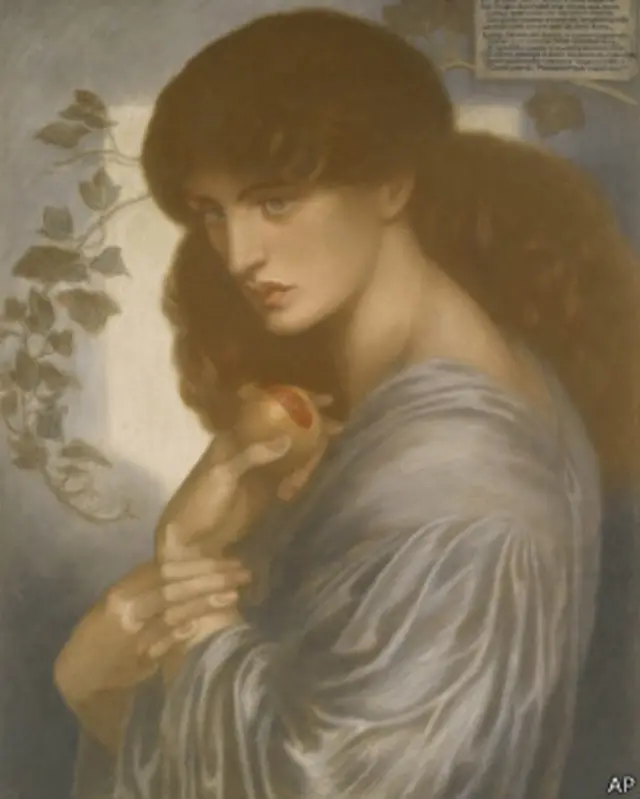 كانت الموديل التي رسمت في اللوحة، هي جين موريس زوجة الفنان وليام موريس.