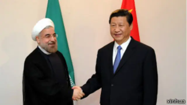 習近平和伊朗總統