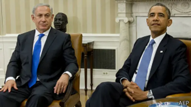 اوباما و نتانیاهو در کاخ سفید دیدار کردند