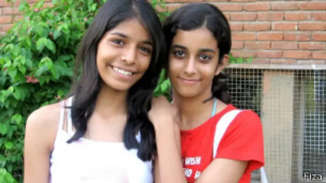 आरुषि और उनकी दोस्त फ़िज़ा