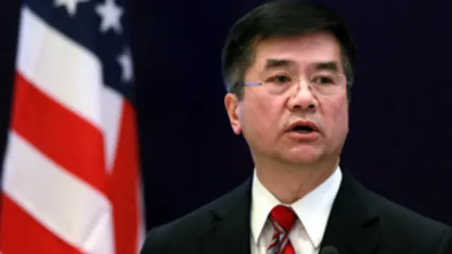 لوك اول امريكي من اصل صيني يمثل بلاده في بكين