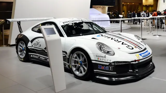 بورشه 911 GT3 الرياضية في معرض طوكيو. يفتح المعرض ابوابه للزائرين اعتبارا من 23 نوفمبر لغاية الاول من ديسمبر.