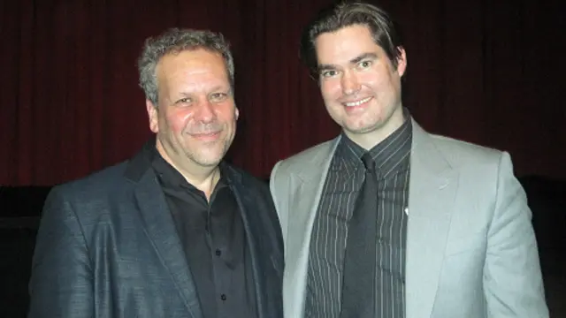 درو تیلور (راست) و لری واینستین می گویند فیلم آرگو محرکی بود تا روند تولید فیلم را تسریع کنند 