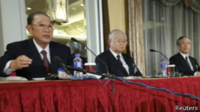 日本经济代表团成员