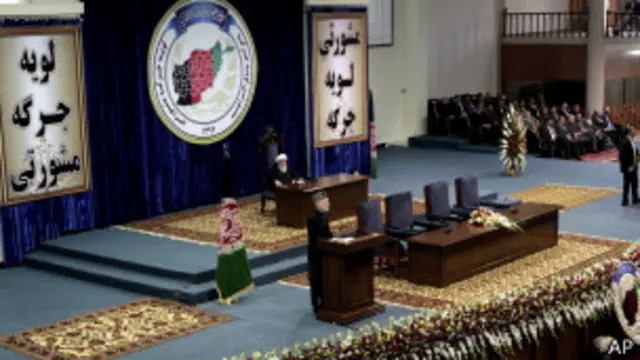 الرئيس الأفغاني، حامد كرزاي