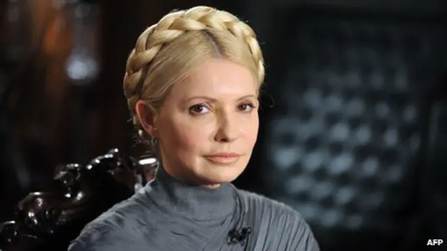 زعيمة المعارضة الاوكرانية يوليا تيموشينكو