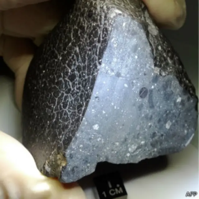 A rocha de Marte (Foto: AFP)