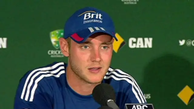 براڈ اس صورت حال سے پریشان نہیں ہیں