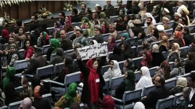 افتتح اجتماع المجلس القبلي، لويا جيرغا، في كابول الخميس وسيتواصل لأربعة أيام.