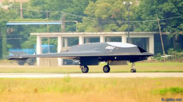 中国隐形无人机