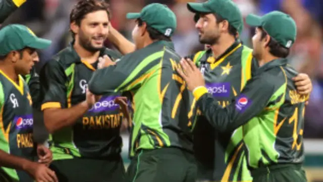 پاکستان کے کپتان محمد حفیظ کو میچ کا بہترین کھلاڑی قرار دیا گیا