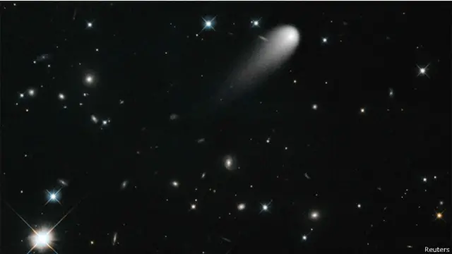 سائنسدانوں کا کہنا ہے کہ آئسن دمدار ستارہ اس کلاؤڈ میں پچھلے ساڑھے چار بلین سالوں سے زیادہ عرصے سے موجود ہے