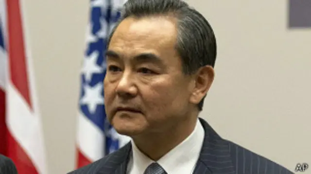 王毅在日內瓦聯合國分部內（24/11/2013）