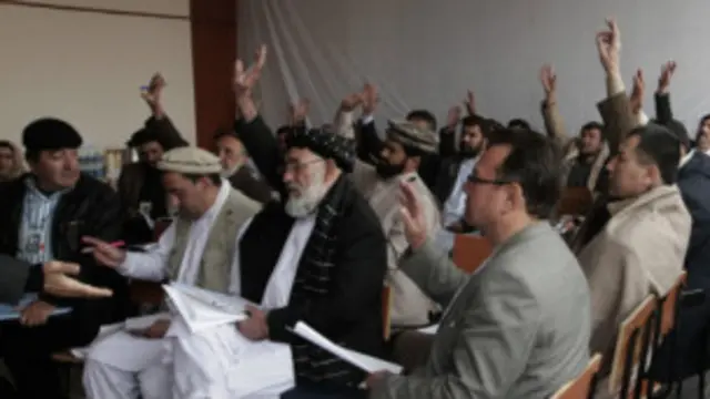 لویا جرگے میں 2000 سے زیادہ عمائدین شریک تھے