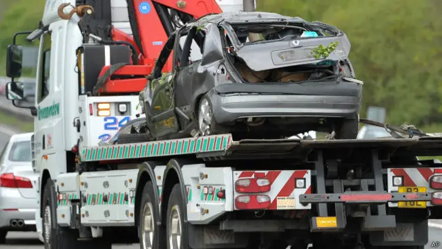 سیو فولک پولیس کا کہنا تھا کہ دو افراد کو موقع پر ہی مردہ قرار دیا گیا