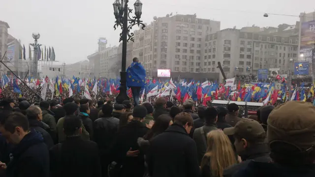 24 листопада, акція за євроінтеграцію в Києві