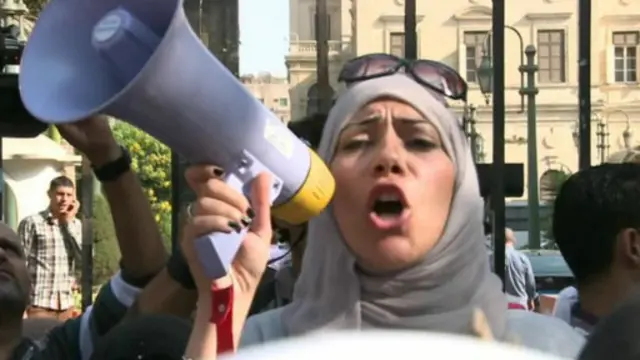 مصر میں گذشتہ کئی ماہ سے مظاہرے جاری ہیں