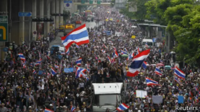 Демонстрация в Бангкоке
