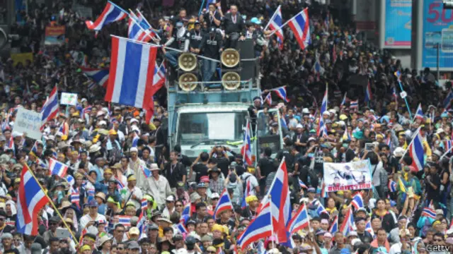 Biểu tình chống chính phủ ở Bangkok ngày 25/11