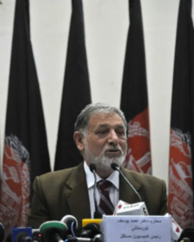 د ياد شوي کميسیون مشر احمد يوسف نورستانی وايي له مالي او لوژيستيکي پلوه چمتو دي چې ددوو اونيو په ترڅ کې له قانون سره سمې دویم ځل ټاکنې هم تر سره کړي