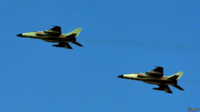 中国战机开始巡航东海防空识别区